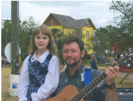 Charles Van Deursen and Madison Marie McIntosh at the South Florida Fairgrounds, by David MacIntosh, www.InTuneWithYou.com